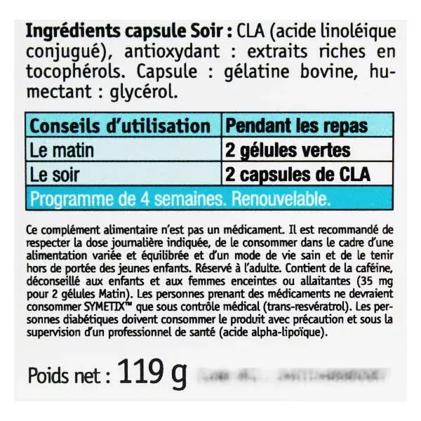 NHCO Symetix 56 cápsulas + 56 cápsulas gelatinosas