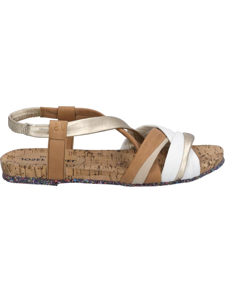 Sandale Henriette 03, camel-multi