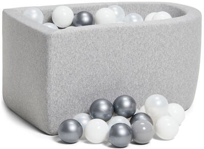 JLY Aktivitetsblokk Med Ballbasseng, Grey