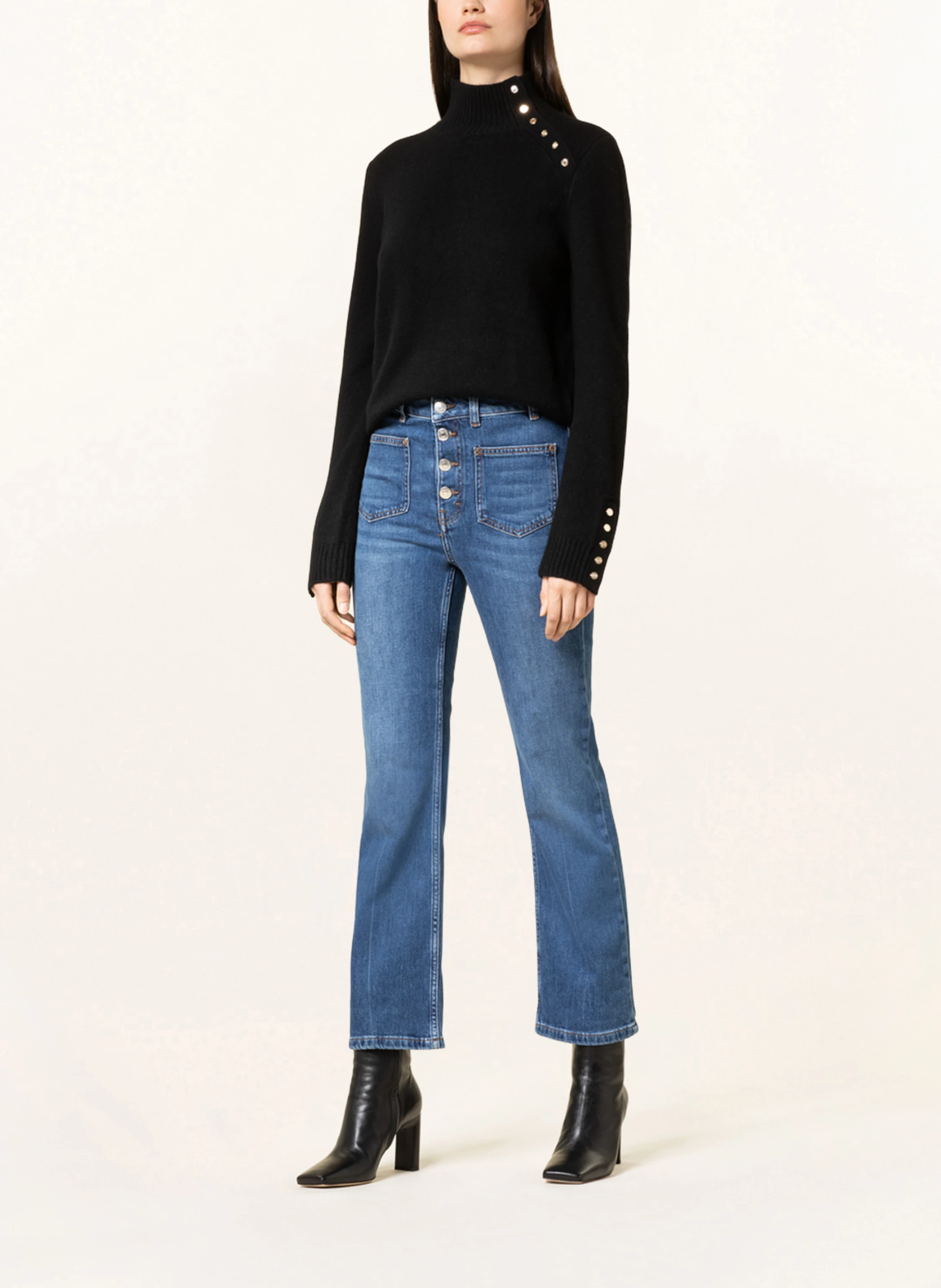 maje Straight Jeans
