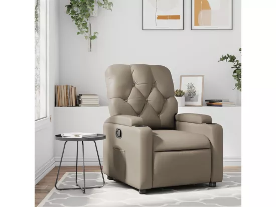 Fauteuil inclinable Cappuccino Similicuir