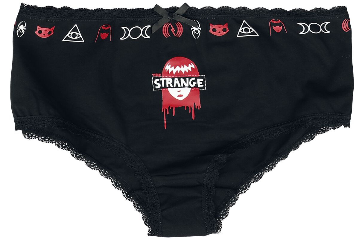 Gothicana x Emily The Strange - Ensemble de Sous-Vêtements | Gothicana by EMP Lot de culottes