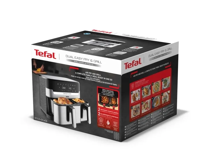 Tefal Dual Easy Fry & Grill EY905D