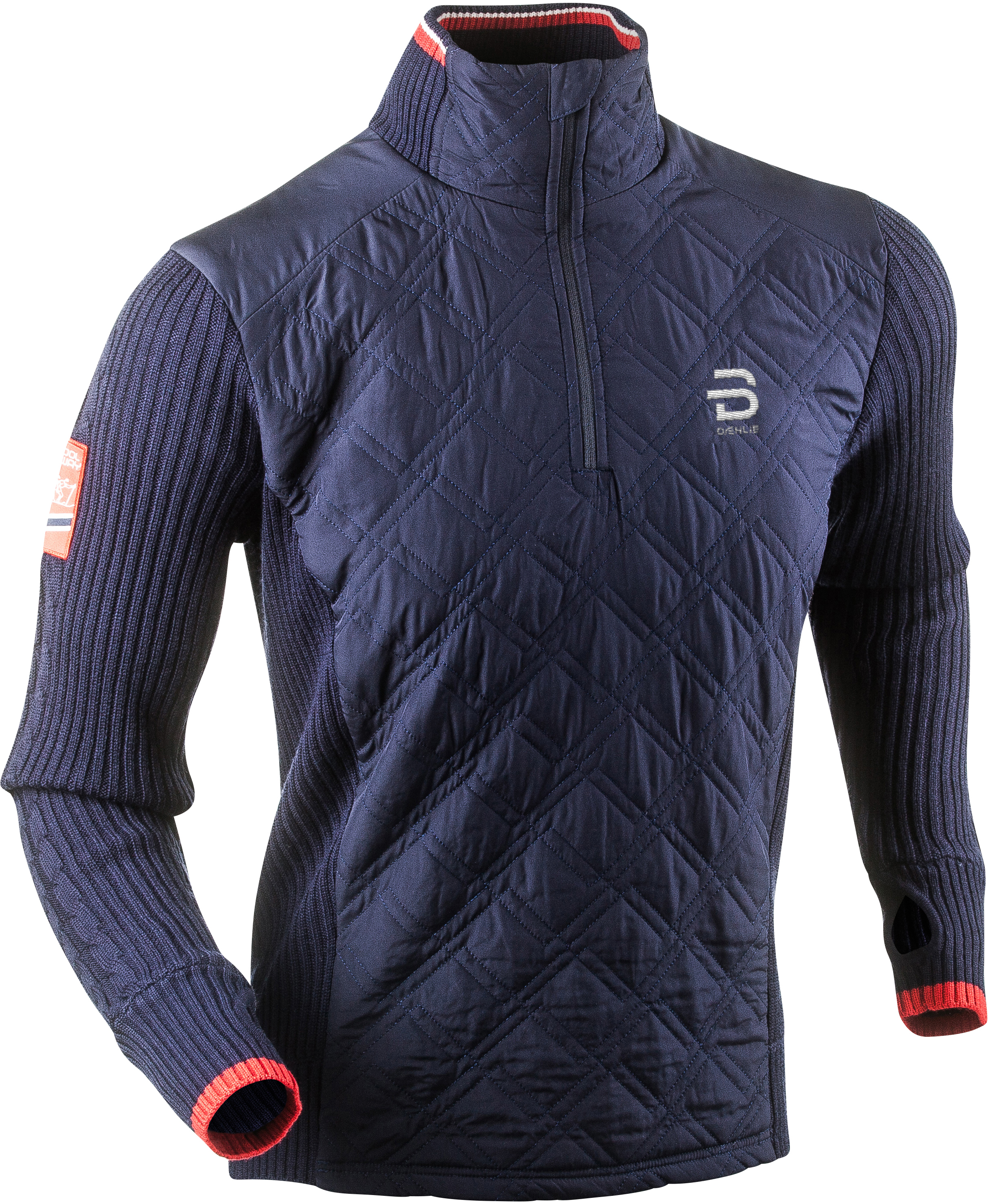 Half Zip Comfy Dame 25100/Evening Blue