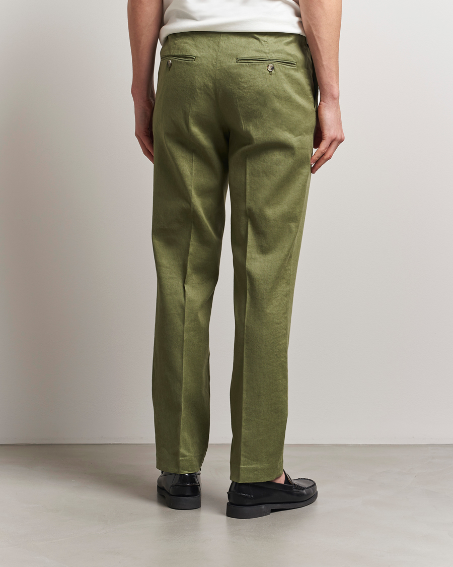 J.Lindeberg Lois Linen Stretch Pants Olivinie