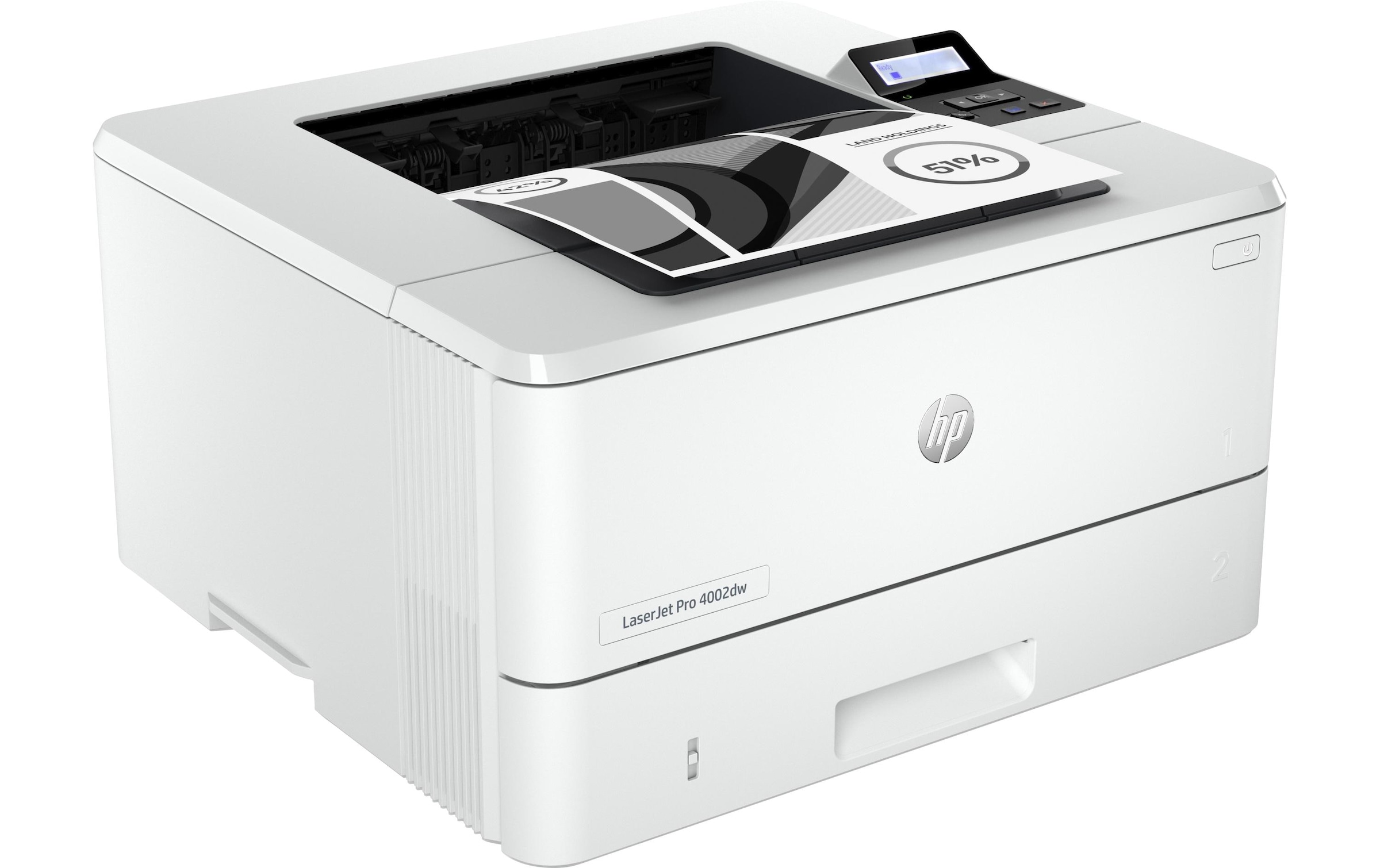HP Schwarz-Weiss Laserdrucker »HP LaserJet Pro 4002dw«