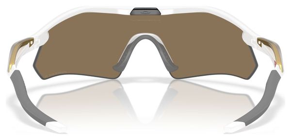Lunettes Oakley Radar Plate - Polished White / Prizm 24K Polarized / Ref : OO9495-0536