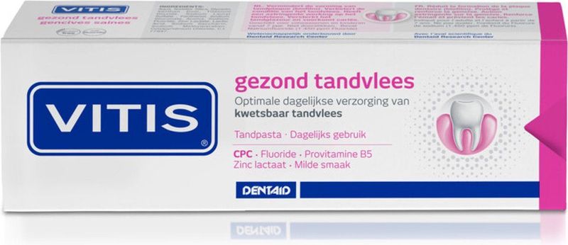 Vitis tandpasta gezond tandvl 75 ml