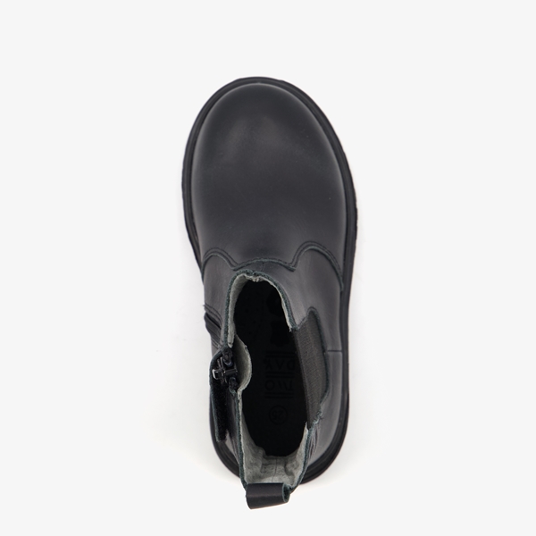 TwoDay leren meisjes Chelsea boots zwart