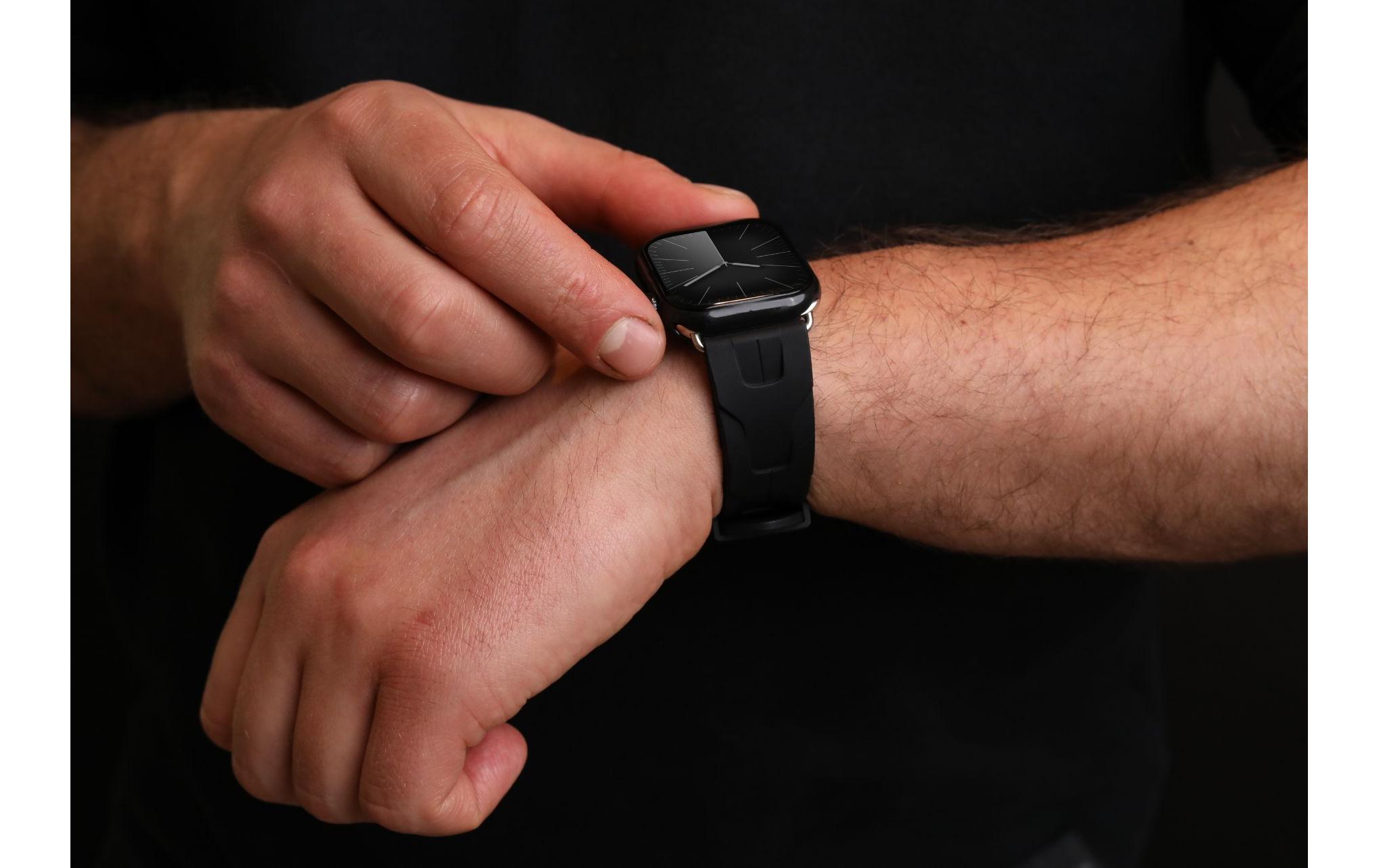 Armband A. R. Exclusive Apple Watch 38/40/41 mm SchwarzArmband für Apple Watch 38/40/41 mm