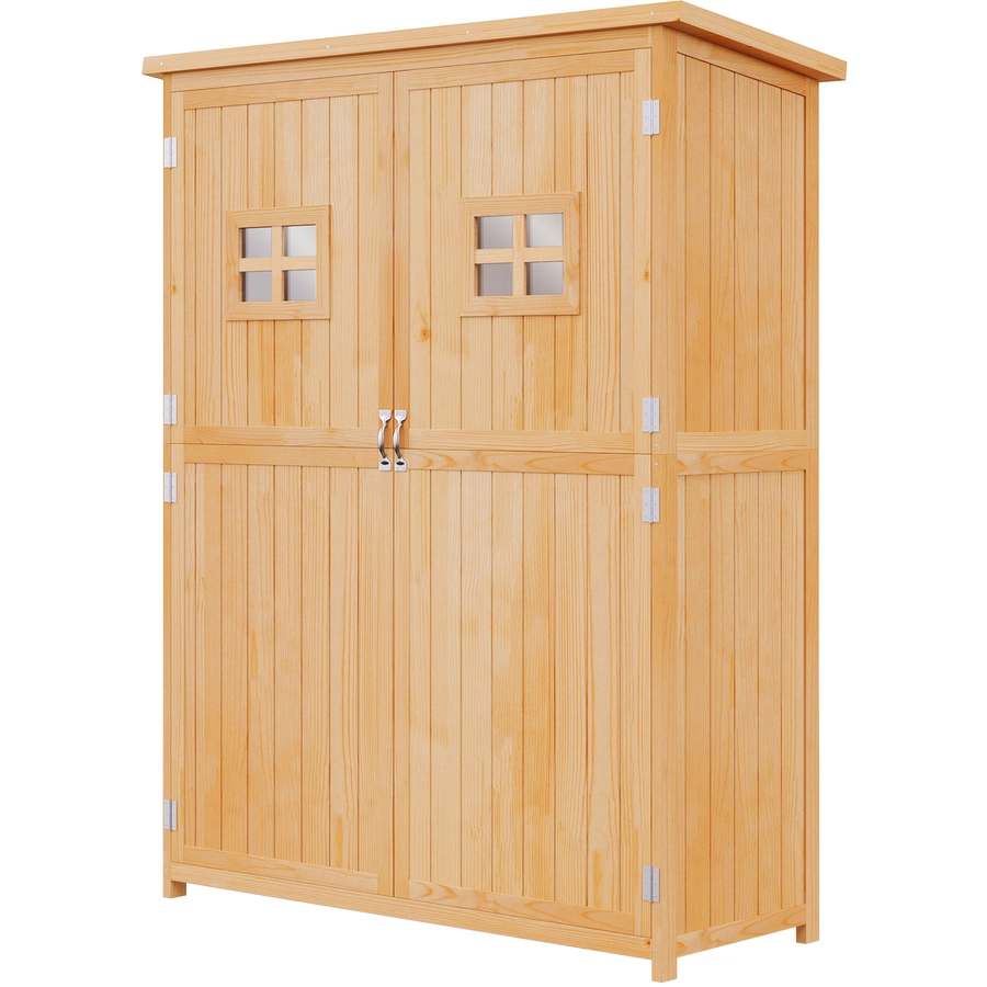 Outsunny Geräteschrank eiche