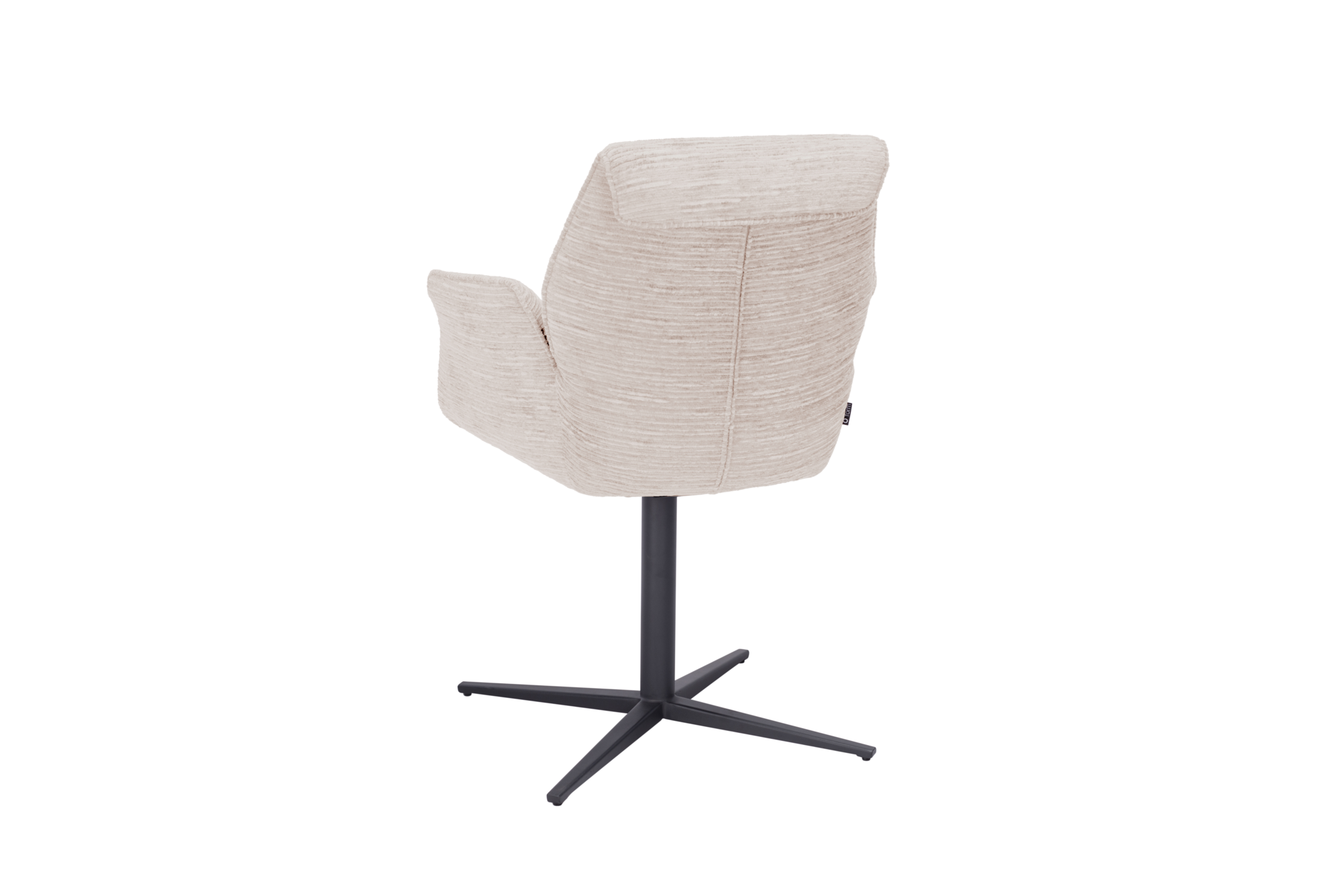 Ivy draaistoel stof beige aanbieding