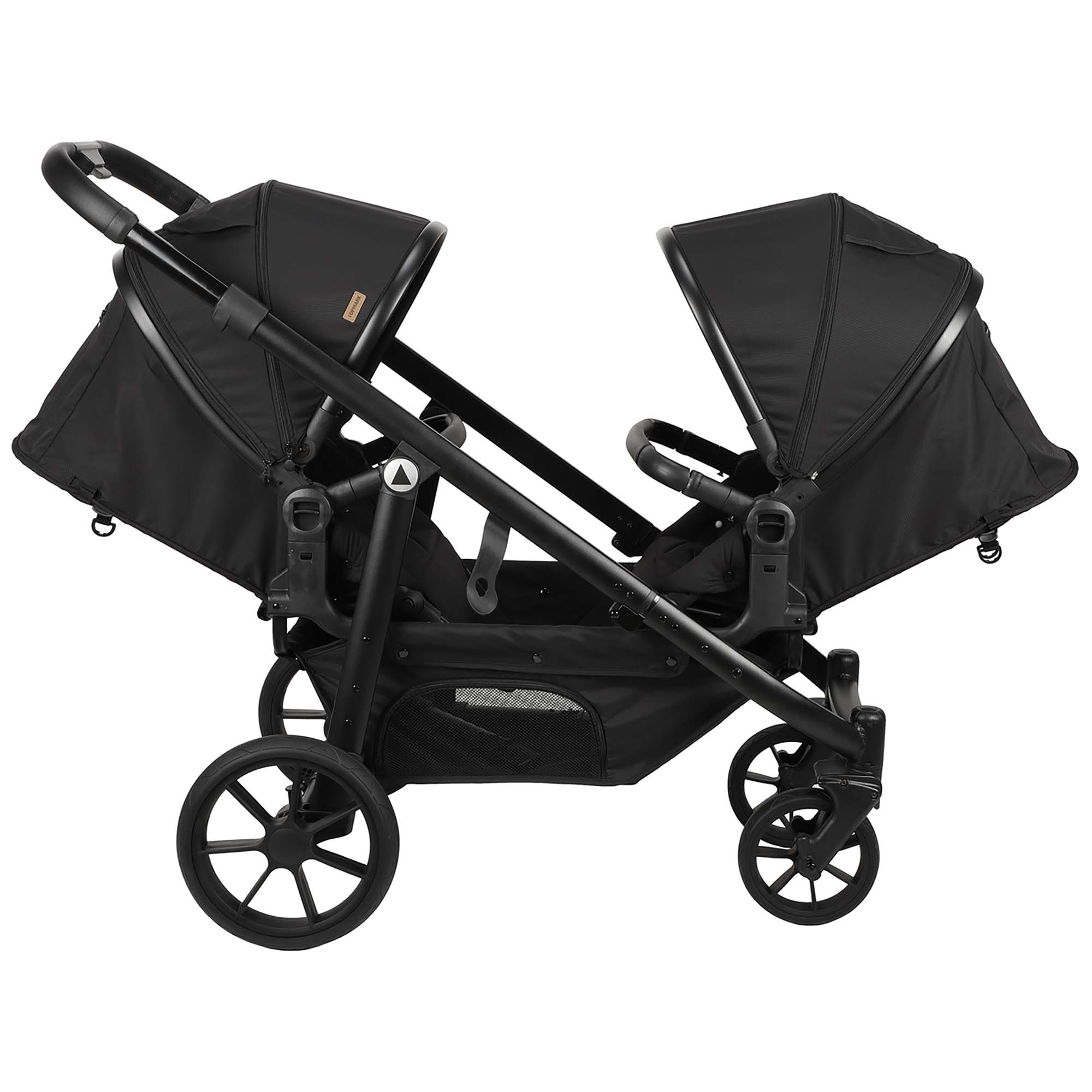 Topmark 2 Combi duowagen Black - frames met zit - Prénatal
