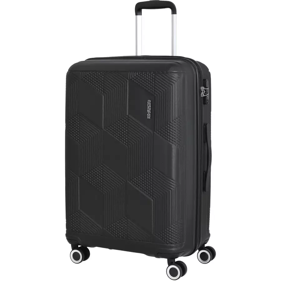 American Tourister SunChaser - 4-Rollen-Trolley M 68 cm black