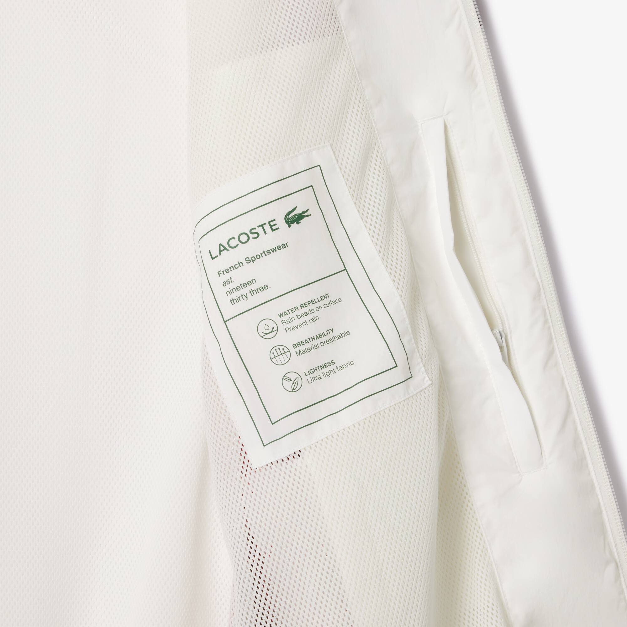 Wasserfeste Trainingsjacke Jacken & Mäntel - Weiss - Lacoste - Herren