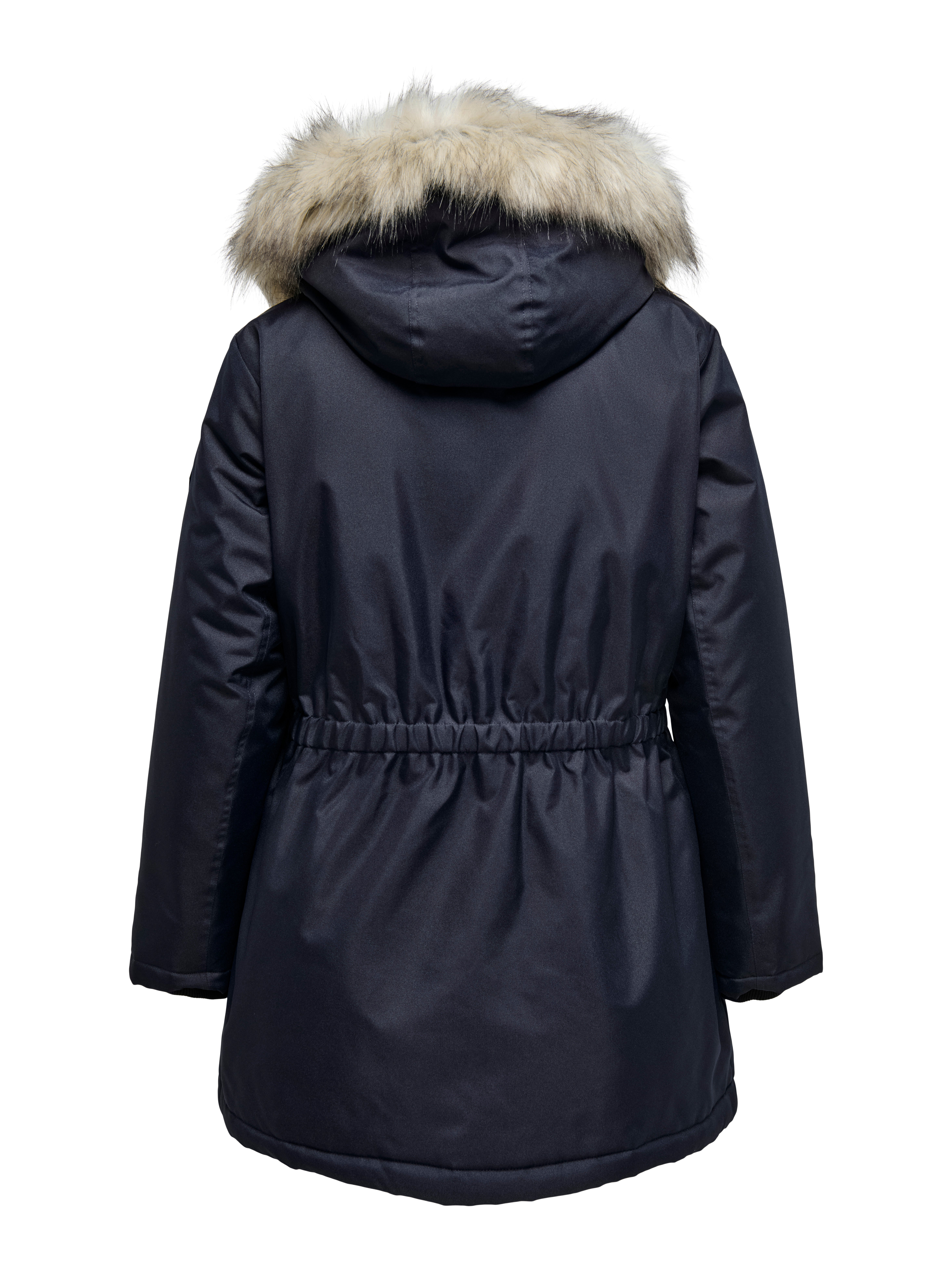 CARIRENA Langer Parka Night Sky