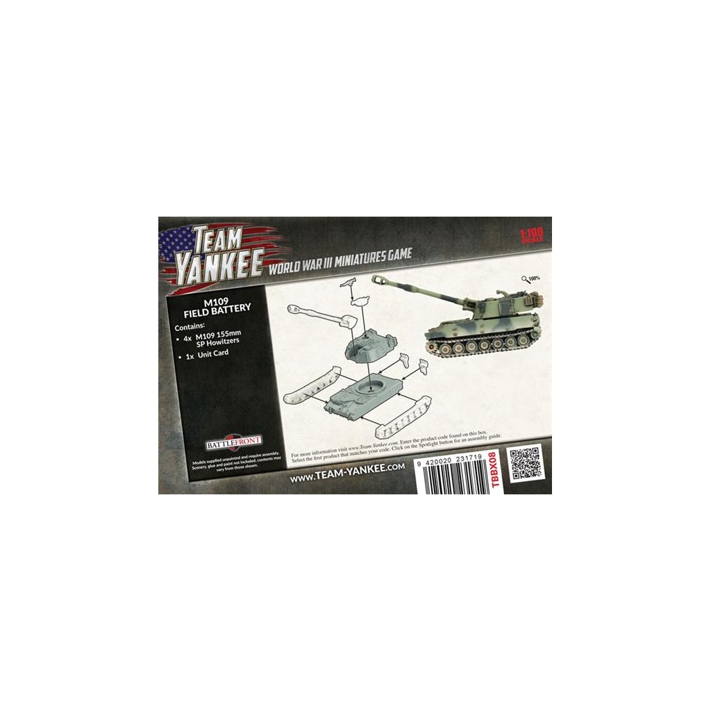 Team Yankee - M109 Field Battery (Britannique)