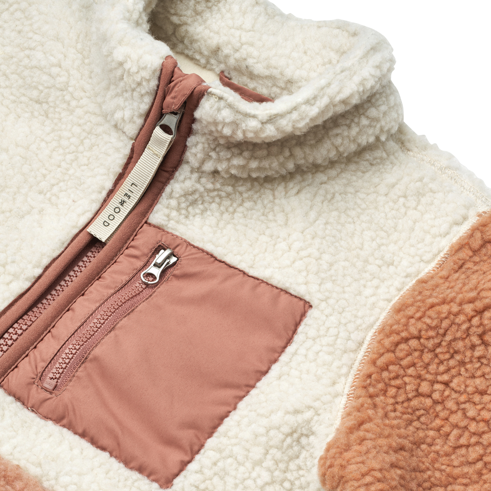 NOLAN - Veste ample en polaire | Rose