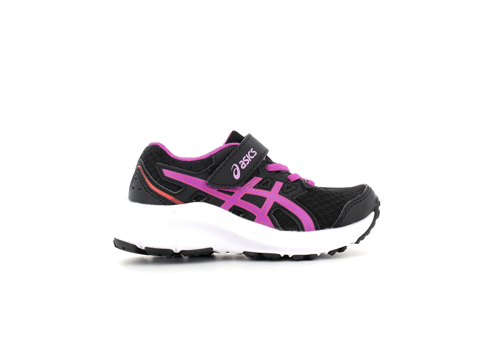 Asics-JOLT 3 PS Matières combinées Noir Violet