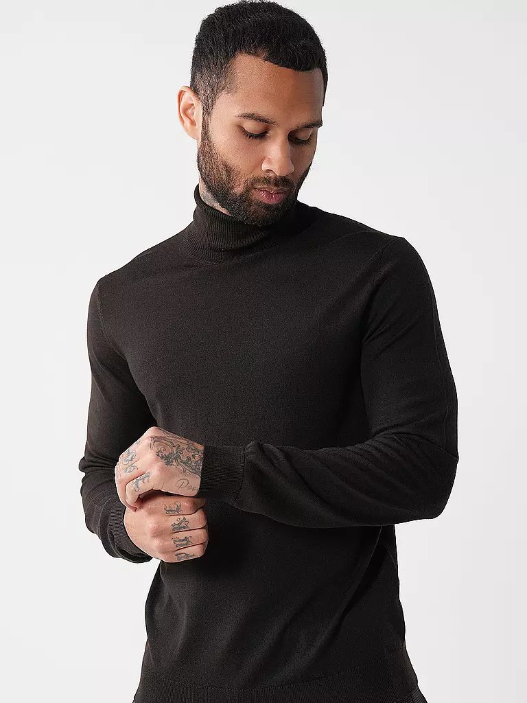 CLOSED Rollkragenpullover creme