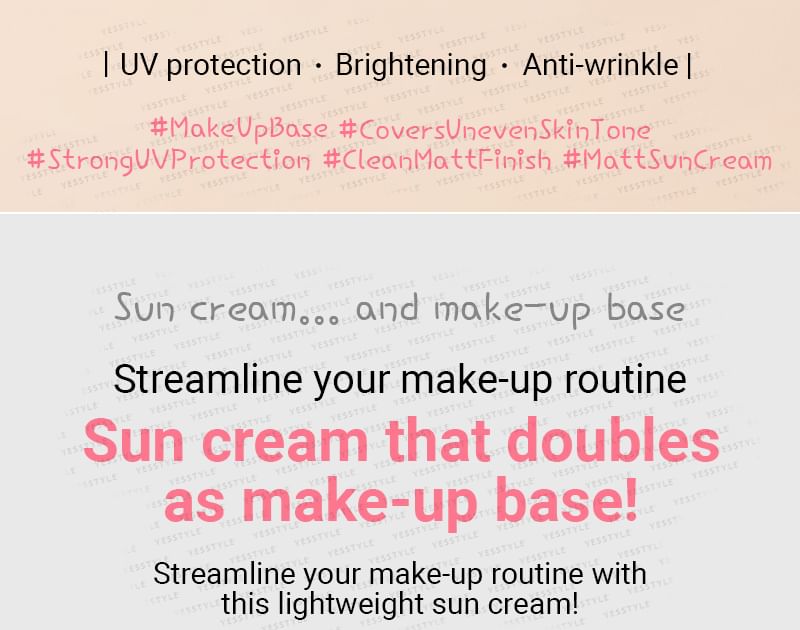 MACQUEEN - UV Dagelijkse Zonnecrème (Matte Finish)