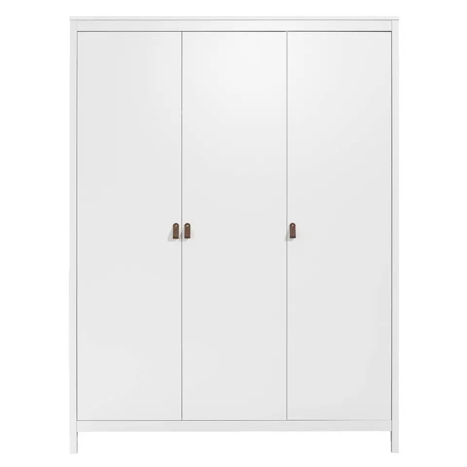 Kledingkast Madeira 3-deurs - wit - 199x150x58 cm