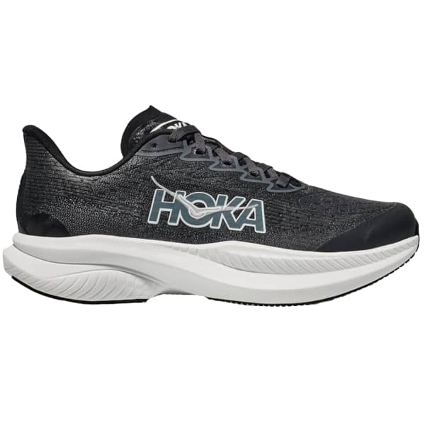 Chaussure running HOKA ONE ONE MACH 6 YOUTH BLACK / WHITE