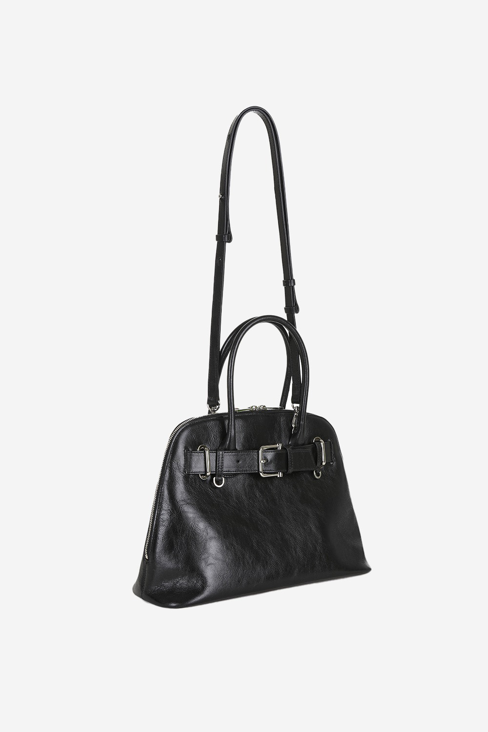 Brocle zip leather bag