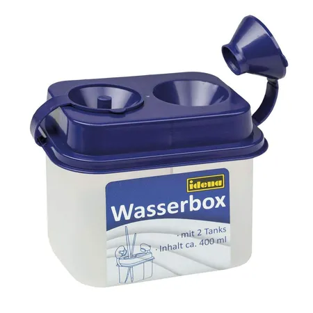 Idena Wasserbox, 400 ml, blau