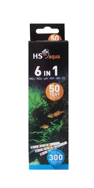 HS Aqua Teststrips 6 in 1