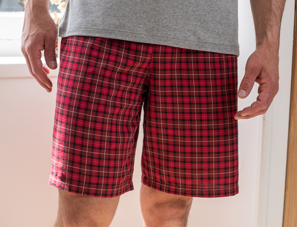 Pyjama short homme-J'aime ma tribu