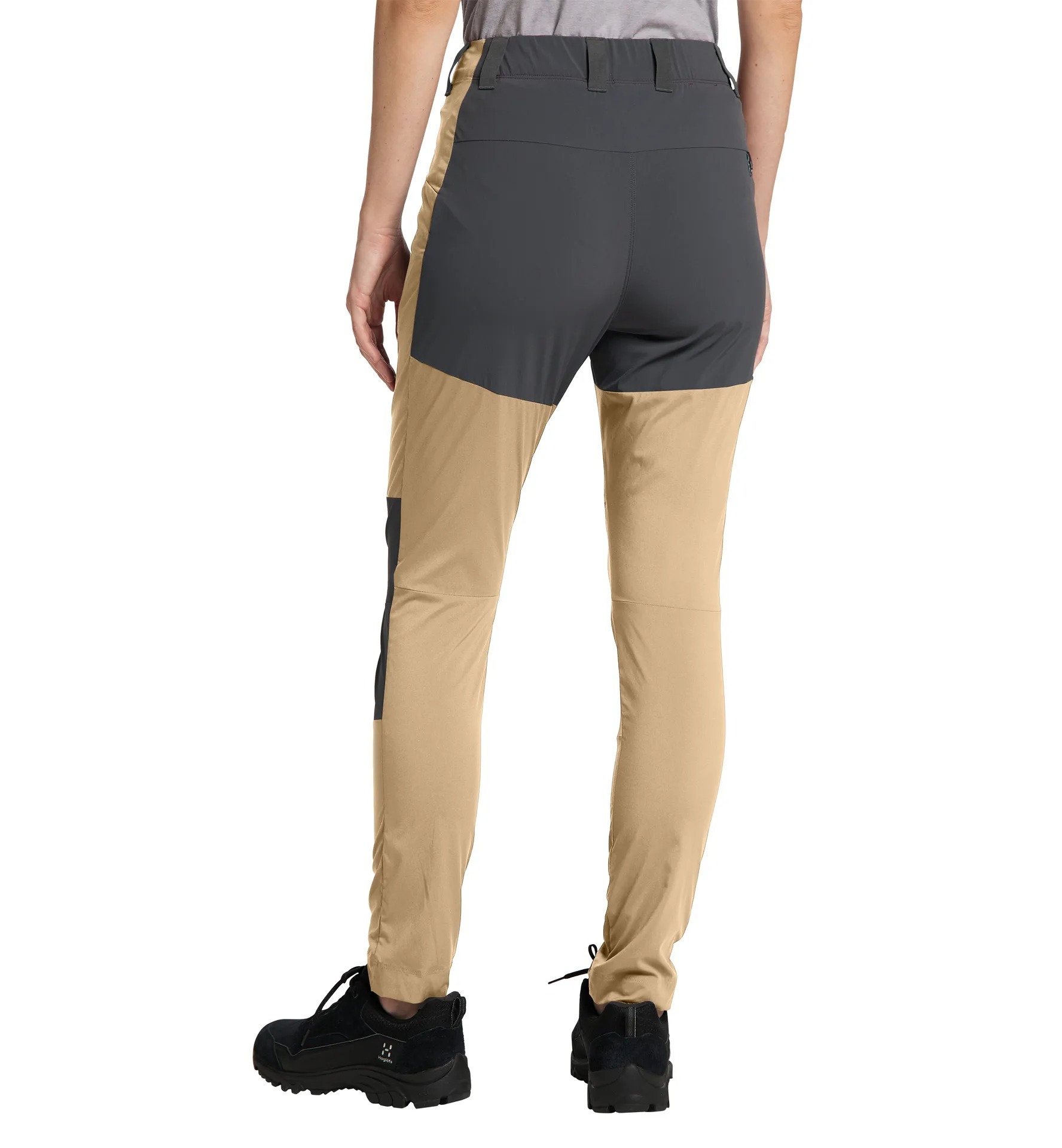 Lite Slim Pant Dame Sand/Magnetite