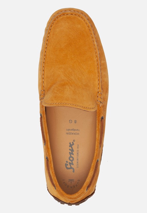 Sioux Callimo mocassins geel Suede