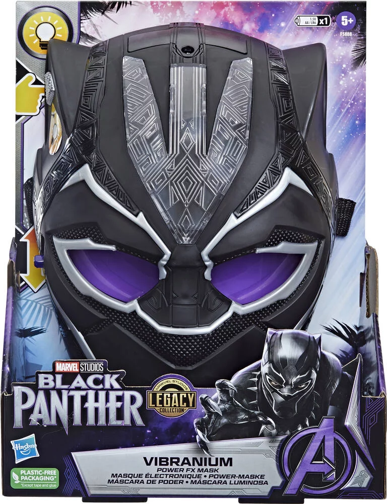 MARVEL - AVENGERS - DEGUISEMENT - BLACK PANTHER - MASQUE ELECTRONIQUE VIBRANIUM