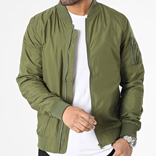Veste Bomber TB1258 Vert Kaki