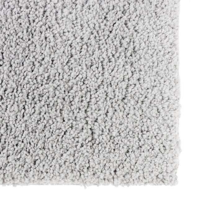 Sky Soft Badmat - Rechthoekig - Antislip achterkant - Zilvergrijs / 60 x 100 cm