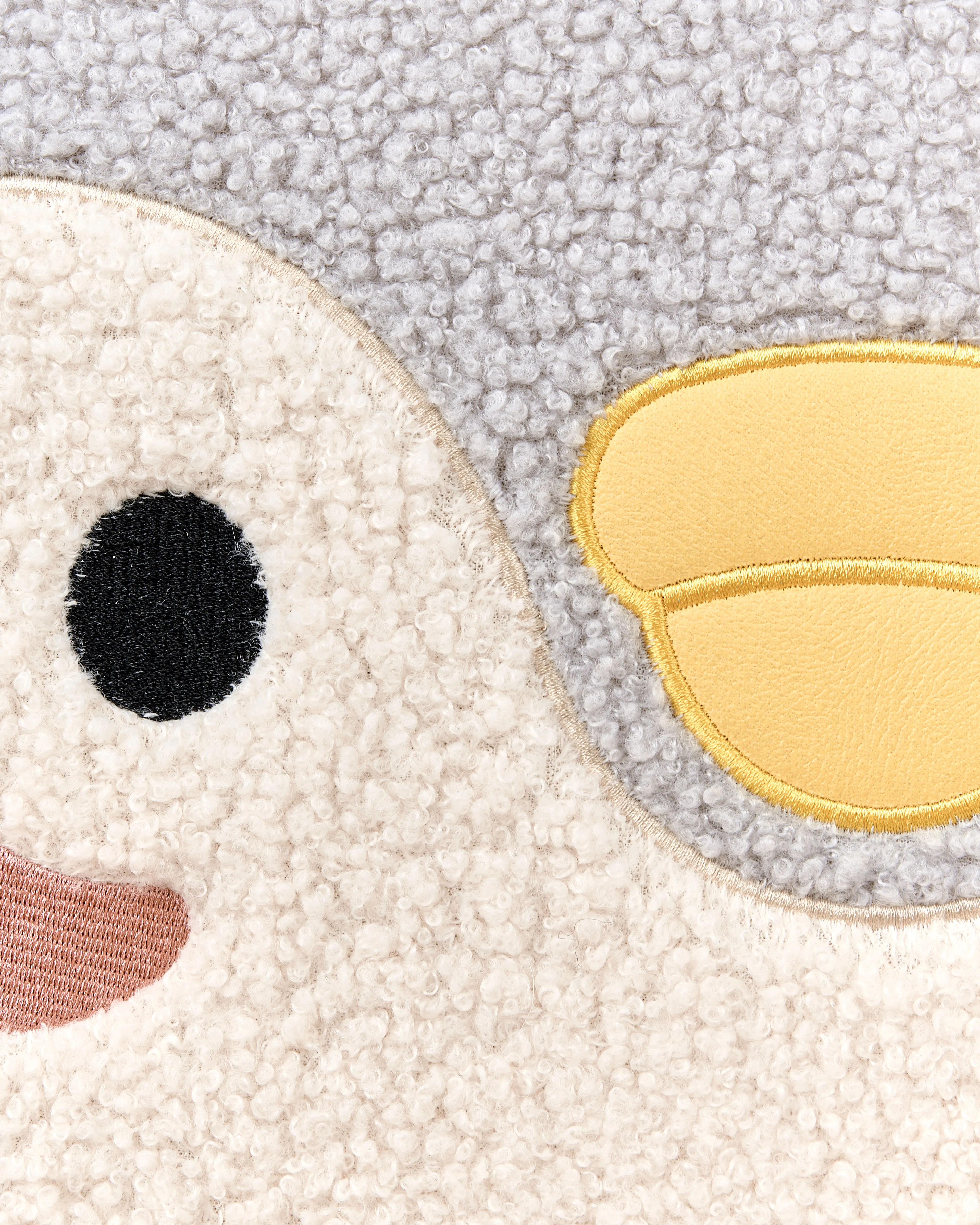 Kinderfauteuil Pinguïn FYN Bouclé Grijs