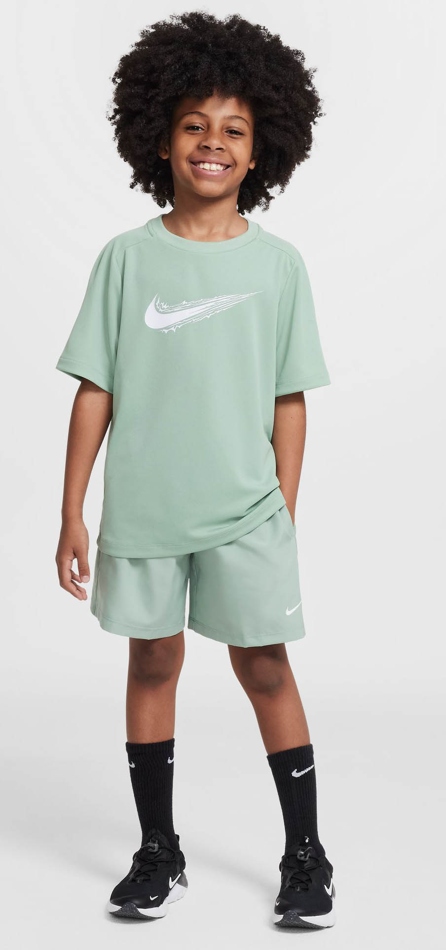 Dri-FIT Multi  Training Shorts Junior 037/Steam/White