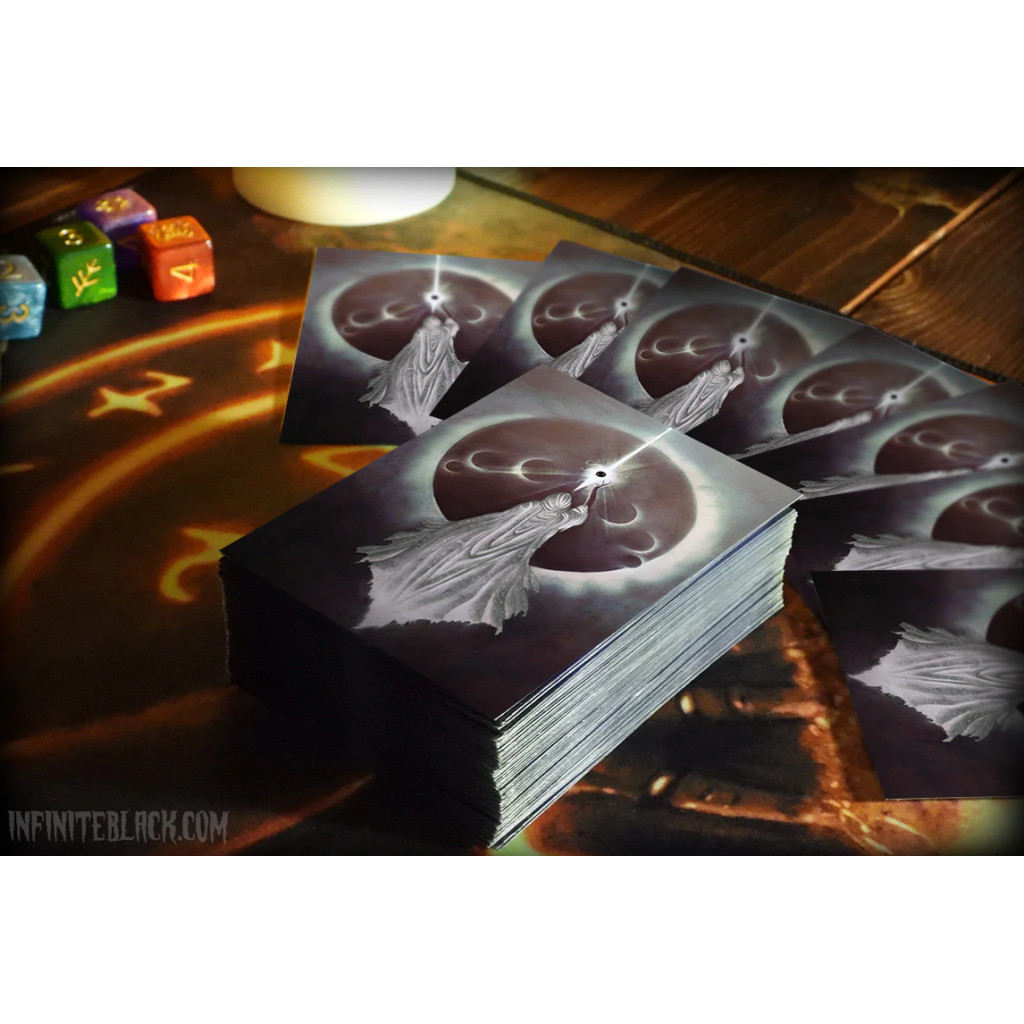 Infinite Black - 80 Card Sleeves 