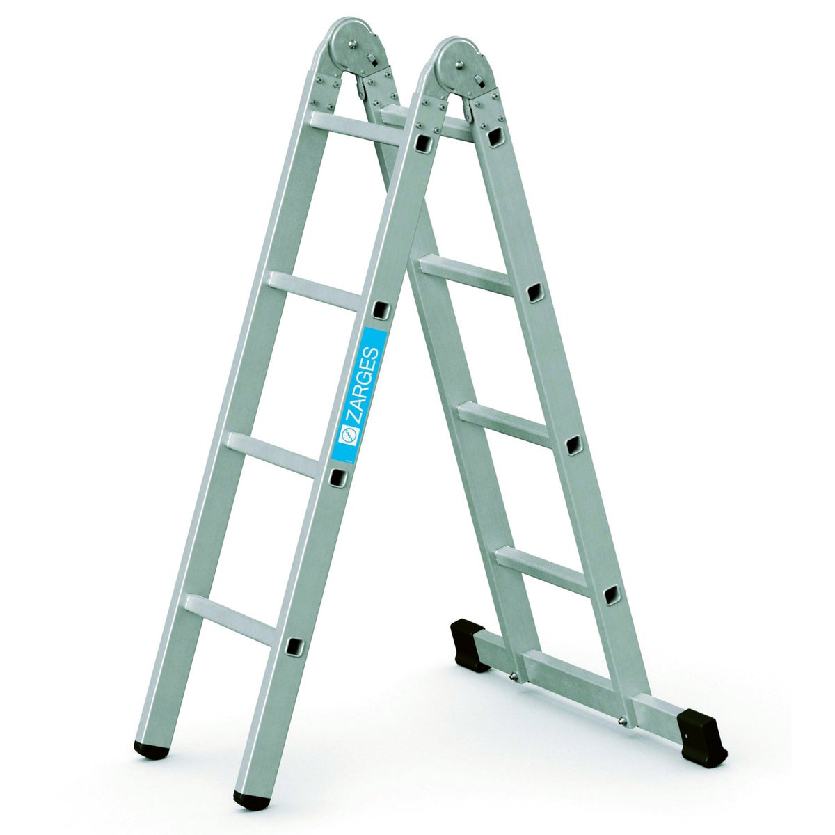 Zarges Combimaster X multifunctionele vouwladder, 2-delig, 2x4 sporten