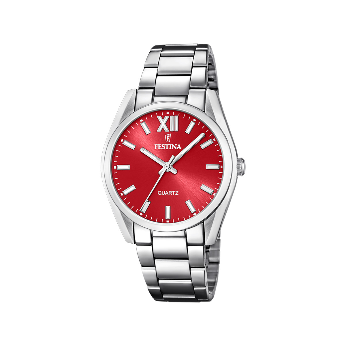 Montre FESTINA boyfriend femme bracelet acier argent