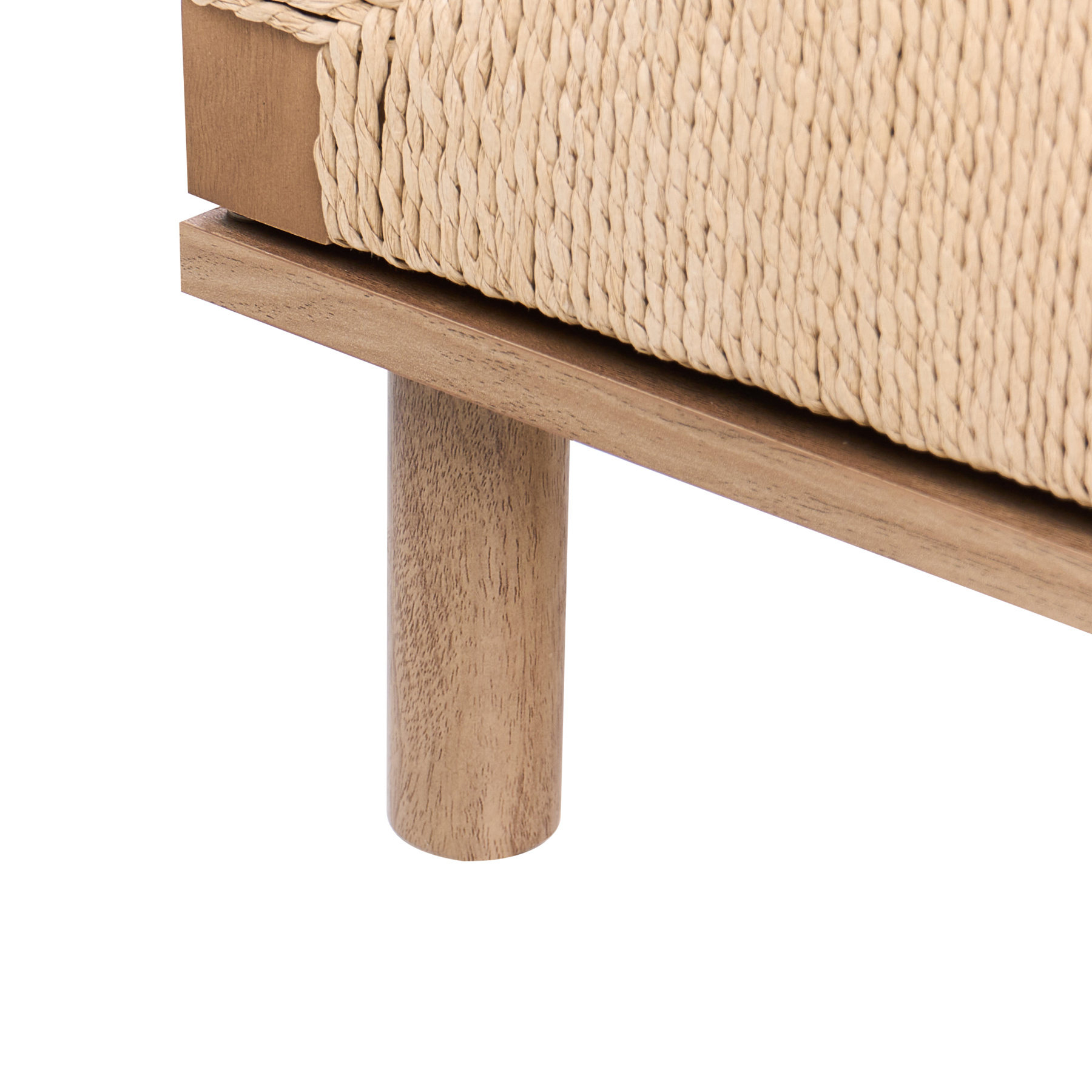 Beliani-BONDI-Dressoir-Lichtbruin-80 cm-Spaanplaat|Papiertouw