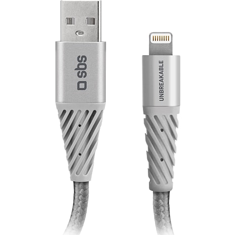 SBS lightning kabel 1.5 m - Sølv