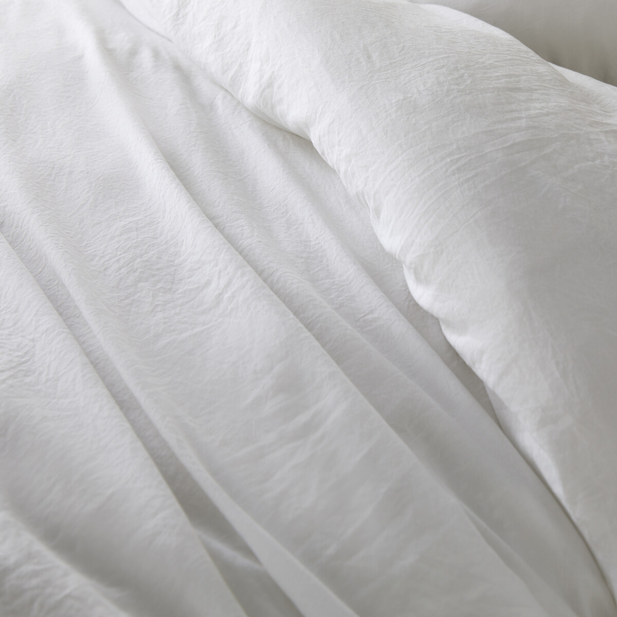 LA REDOUTE INTERIEURS<br>Conjunto de cama em microfibra lavada e poliéster reciclado