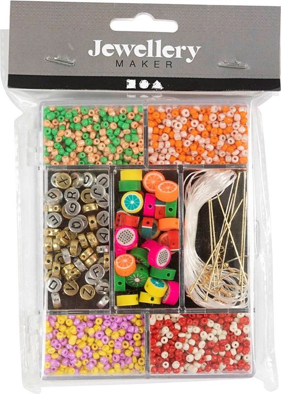 Creativ Company - Sieraden Maken Set - Fruitmix Kralen en Accessoires