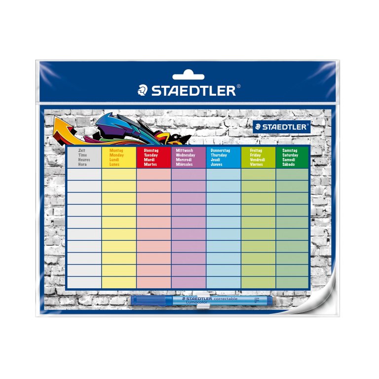 Staedtler Stundenplan Lumocolor correctable