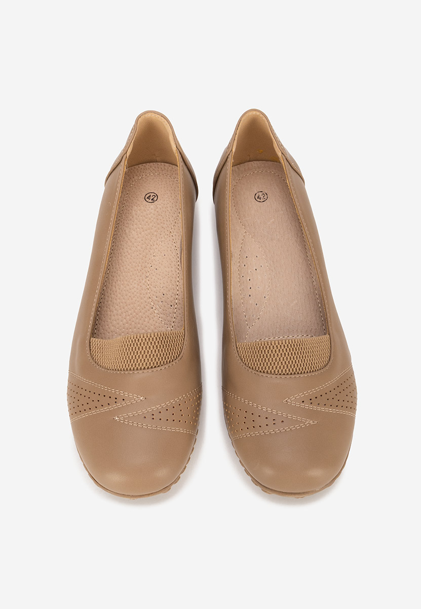Ballerines femme kaki Chedia V2