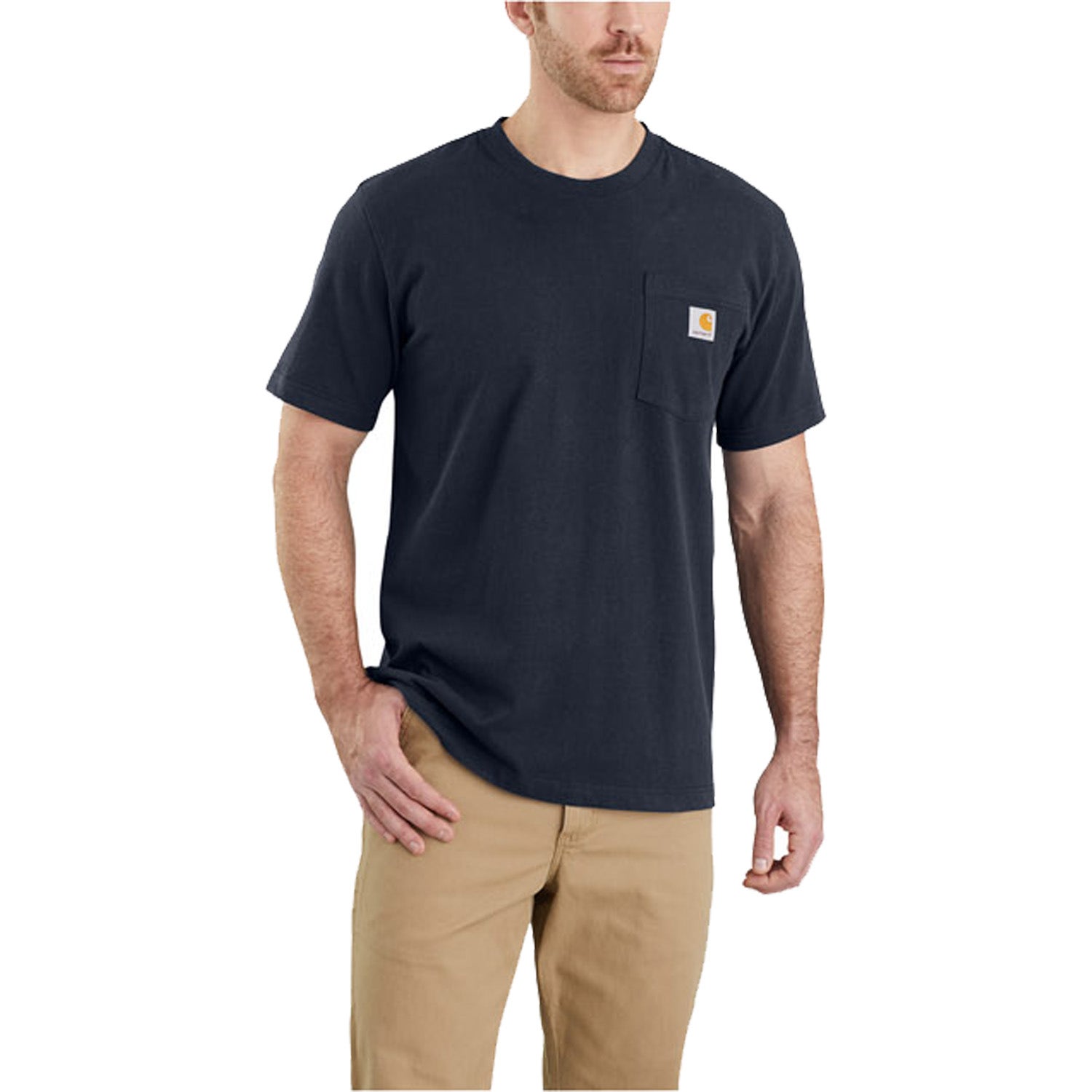 Carhartt  Relaxed Fit Heren T-Shirt Met Zak