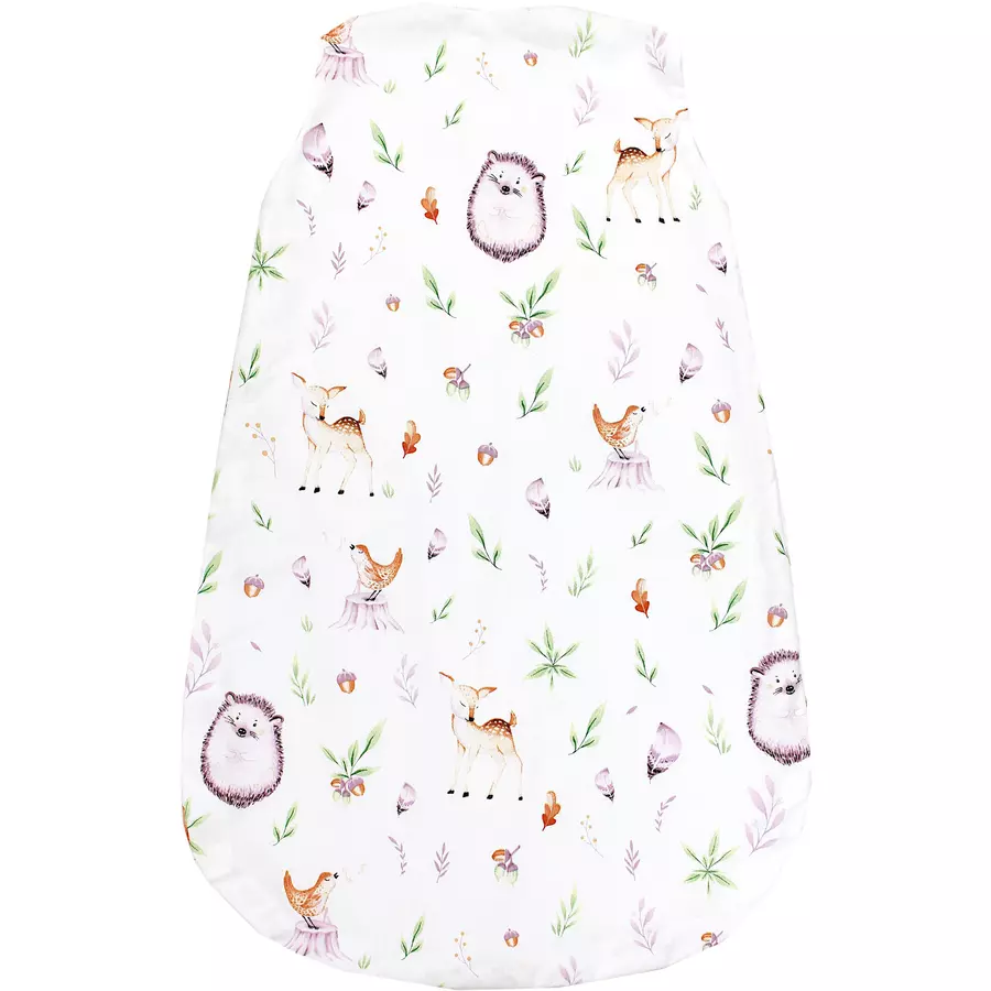 TupTam Baby Sommer Schlafsack Ärmellos Unwattiert grünbeige