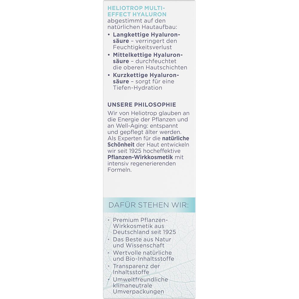 Heliotrop ACTIVE HYALURON Multi-Perform Augenfluid